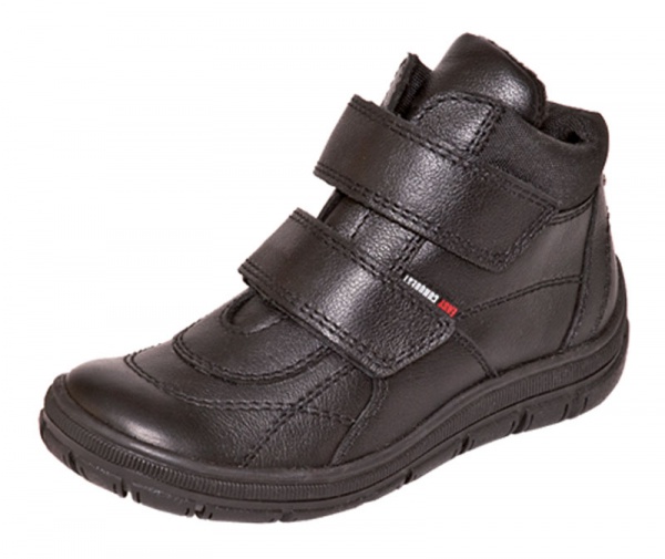 Основное фото м 3-124 черный Ботинки дошкольные байка, хром, 29